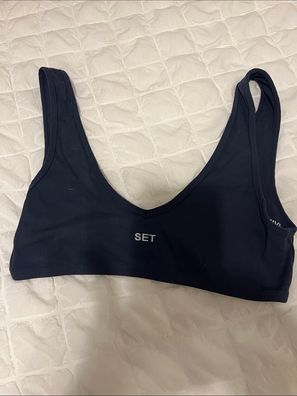 Women’s Black Seamless Scoop Bralette